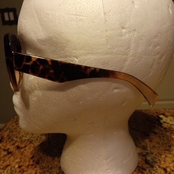 Freyrs Tribeca Square Women's Brown Oversized Square Sunglasses Tortoise 94-2 - Picture 5 of 12